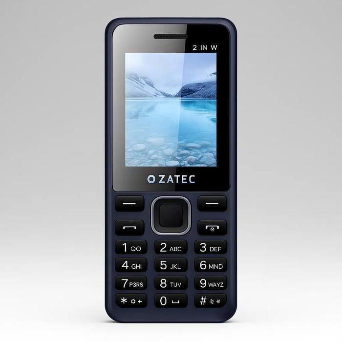 ZATEC - Téléphone 1,77" avec 2 emplacements carte SIM et Radio FM sans fil