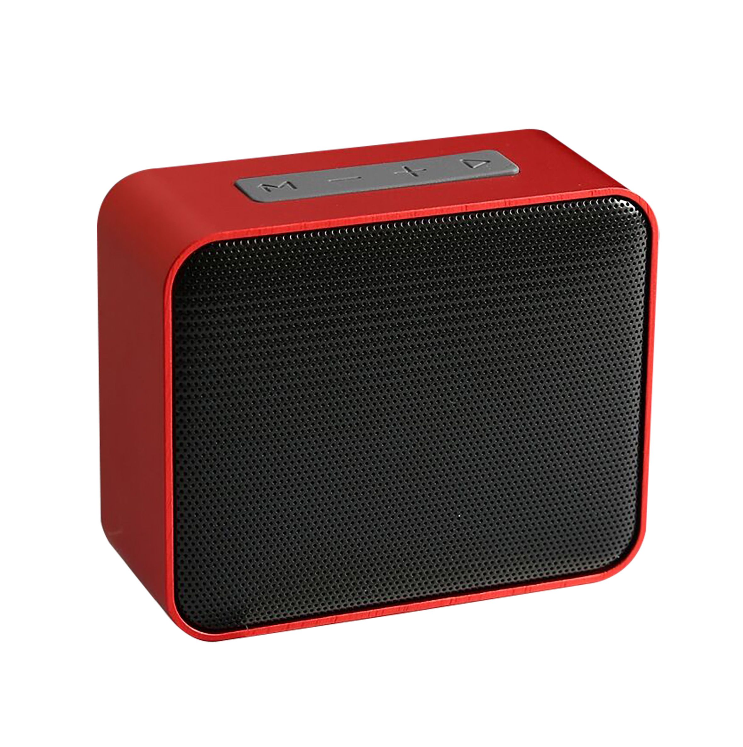 Enceinte Bluetooth - ZATEC - FOX - 6W - Batterie 400 mAh - Autonomie 3h - Noir & Rouge