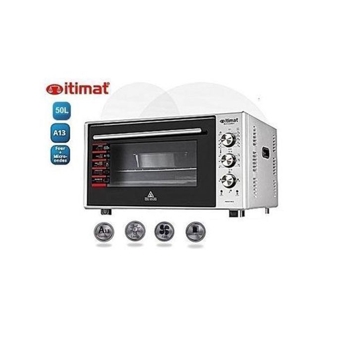 Four électrique - Itimat - I-28TTFL - 50L - Ventilateur - Minuterie 0-90 min
