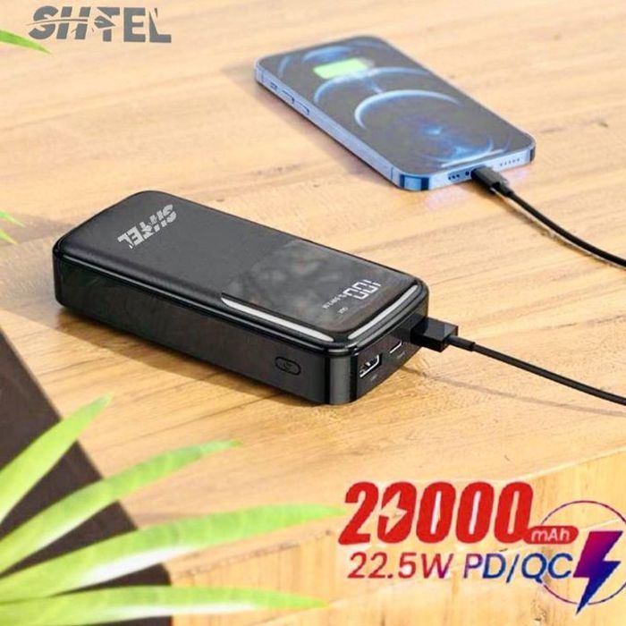 Batterie externe Power Bank 20000 mAh - haute capacité, charge rapide