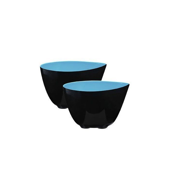 Bols coupelle - N/A - SET2 - Turquoise - Mélamine - 10,5 cm