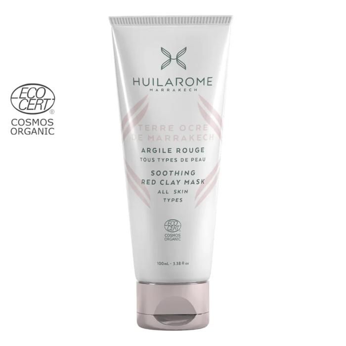 Masque - HUILAROME - Terre Ocre de Marrakech - Argile Rouge - 100 gr - Tous types de peau