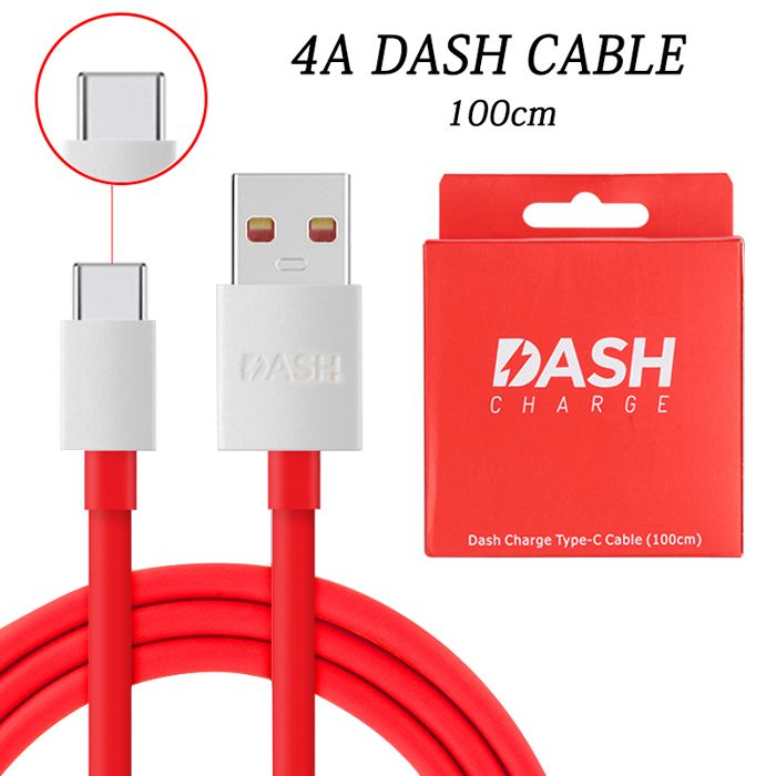 Câble de charge DASH Type C 1M ROUGE
