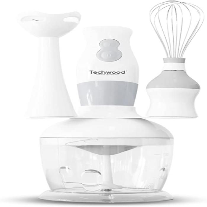 Mixeur plongeant+fouet+hachoir TMS-8130 Techwood