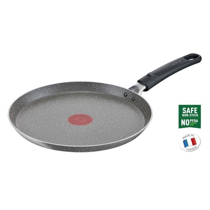 Crêpière - Tefal - Cook Natural B5791002 - 25 CM - Revêtement antiadhésif Mineralia - Cuisine saine