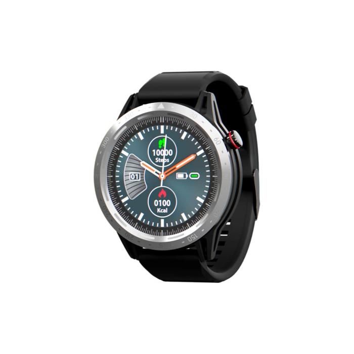 ORYX RS10, 3ATM, 20 jours d'autonomie Noir silver