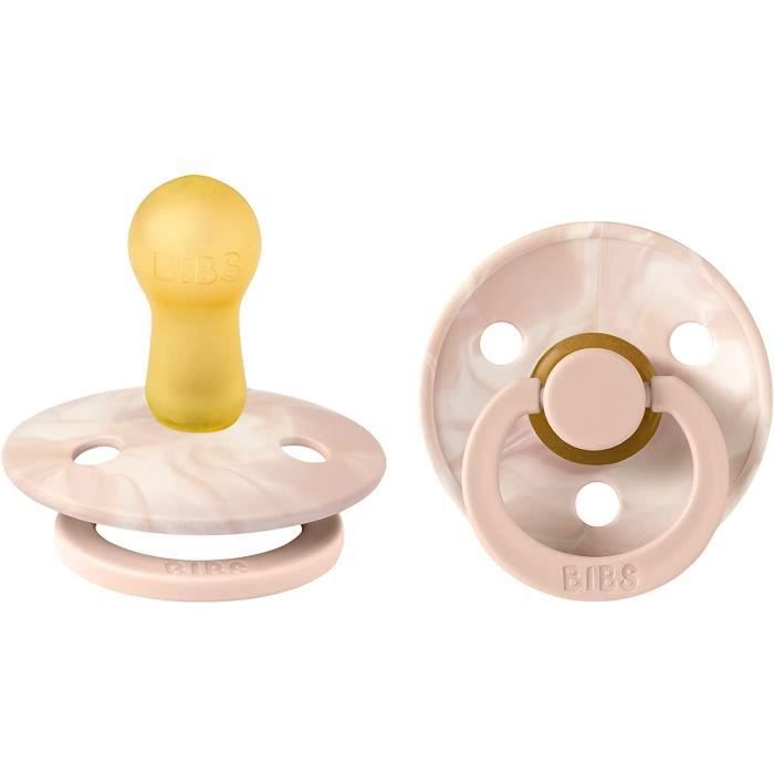 BIBS Tetine Blush Ivory 6-18mois