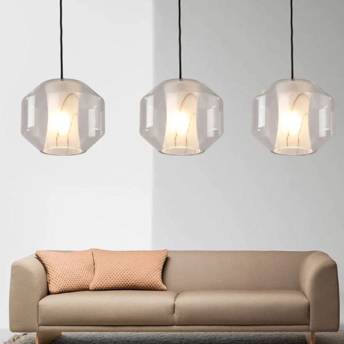 SUSPENSION DWAYNE CORPS V.CLAIR ET V.MARBRE - EXCL.1XE27 MAXI 60W - D250-H200MM