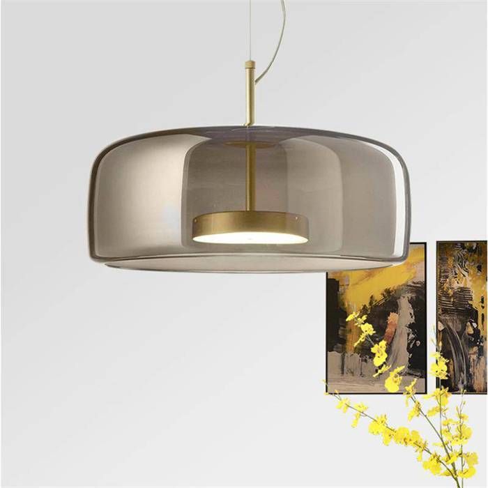 SUSPENSION SUNSY CORPS BRONZE - INCL.LED 5W - D260;H240MM