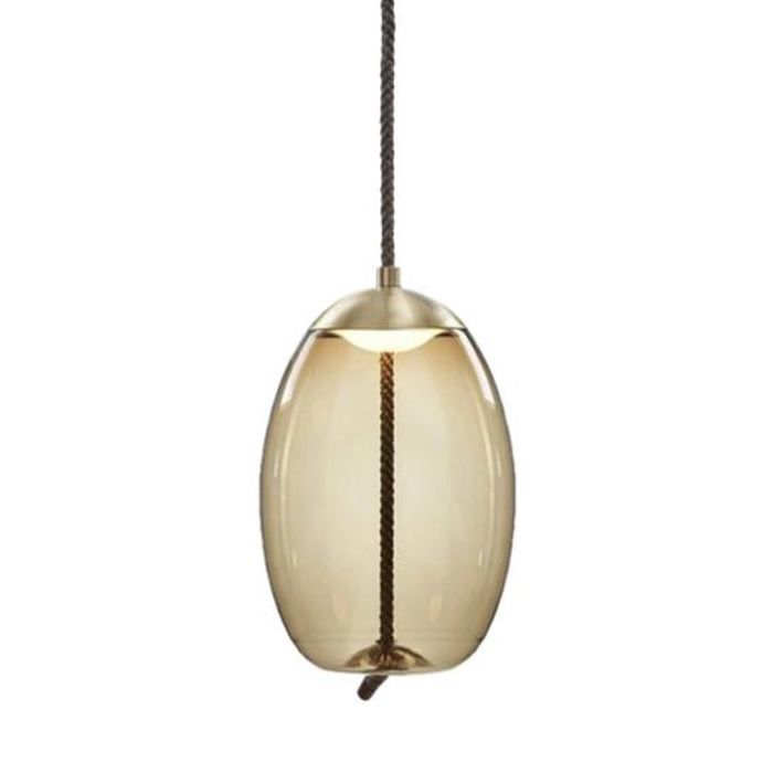 SUSPENSION PARI CORPS BRONZE - INCL. LED 6W - D180;H290