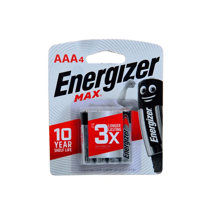 Pile MAX AAA x4 - ENERGIZER
