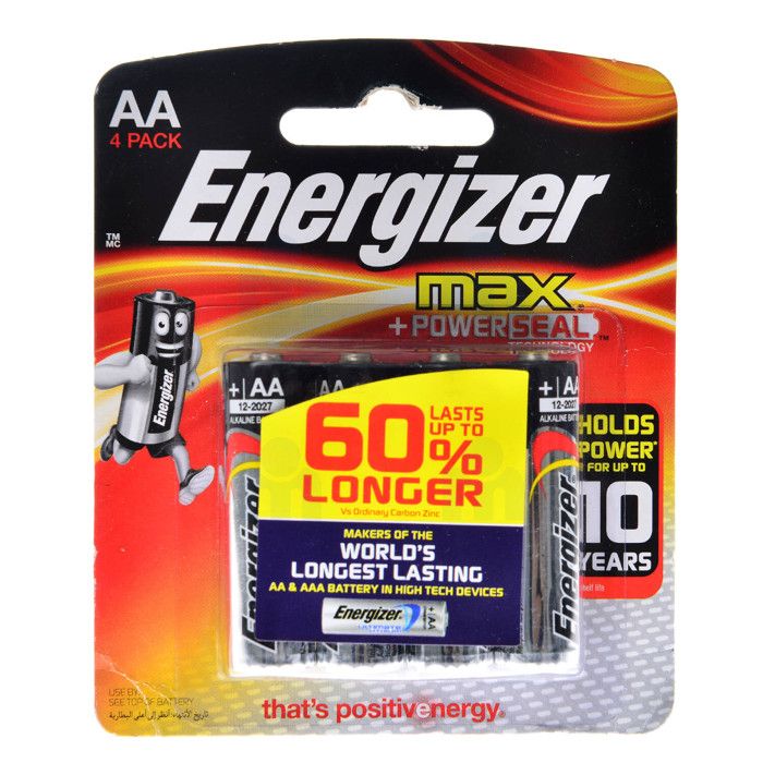 Pile MAX AA x4 - ENERGIZER