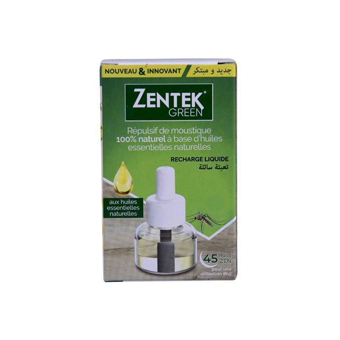 Recharge liquide Green 45 nuits - ZENTEK