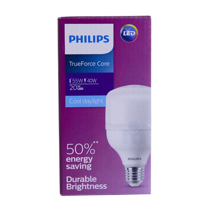Lampe à fort rendement LED E27 20W lumière blanche - PHILIPS
