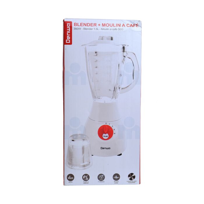 Blender + Moulin à café BL-294 350W - DENWA