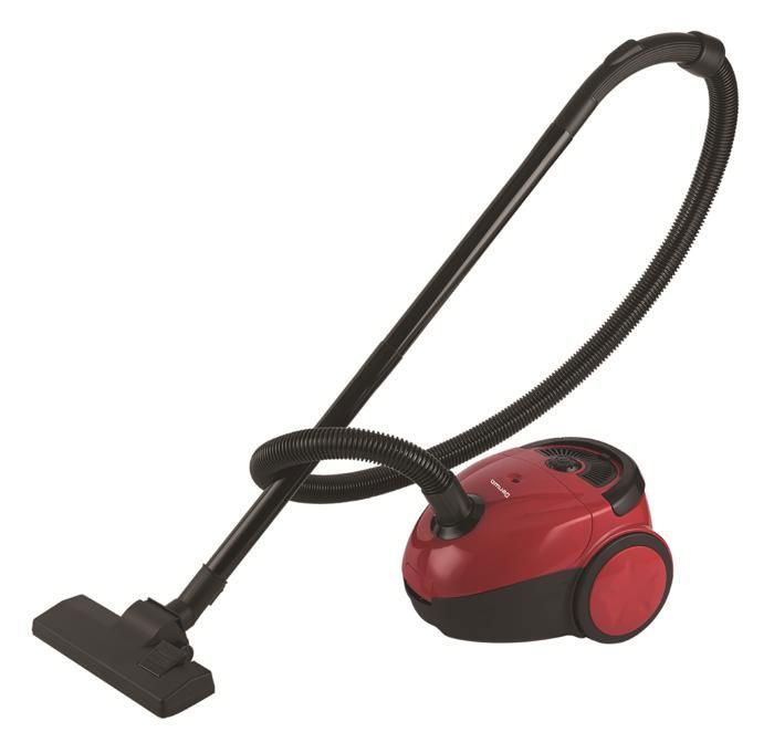 DENWA - Aspirateur avec Sac VC-102 1200W - Rouge