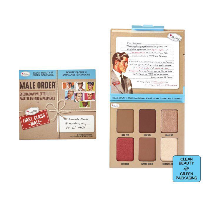 Fard à paupières - THEBALM - MALE ORDER - Taupe chaud - Formule propre - Hautement pigmenté