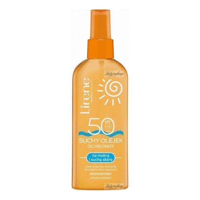 Huile Solaire - Lirene - SPF 50 - 150ml - Protection UVA/UVB - Non comédogène
