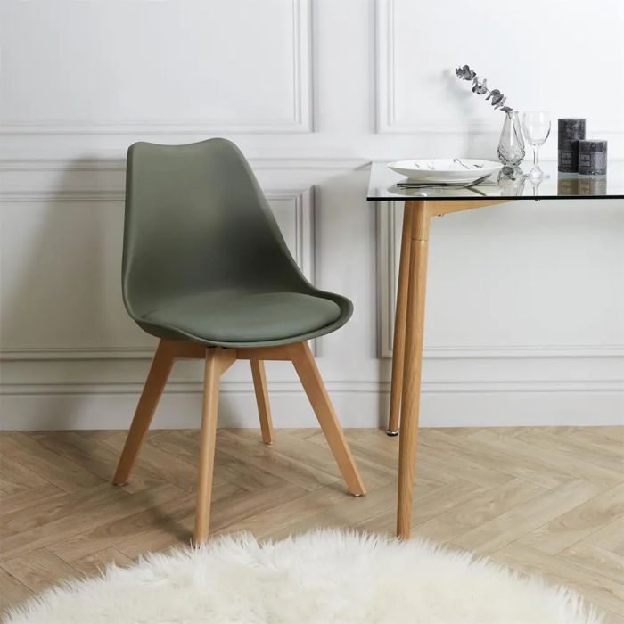 SCANDI Chaise – Kaki