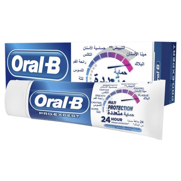 Dentifrice - ORAL-B - Protection Professionnelle - 75ml - Protection plaque - Renforce émail