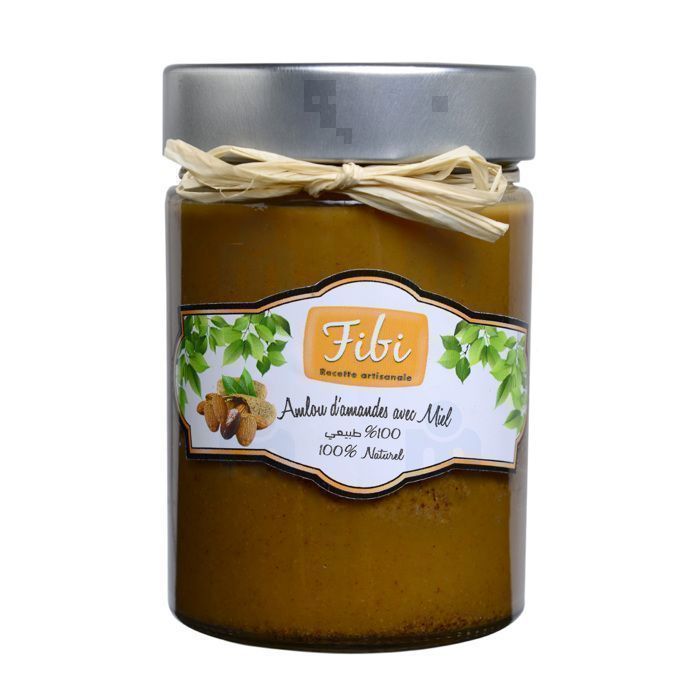 Amlou d'amandes avec miel 300g - FIBI