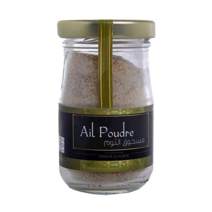 Ail en poudre pot en verre 65g - DAR TOUMA