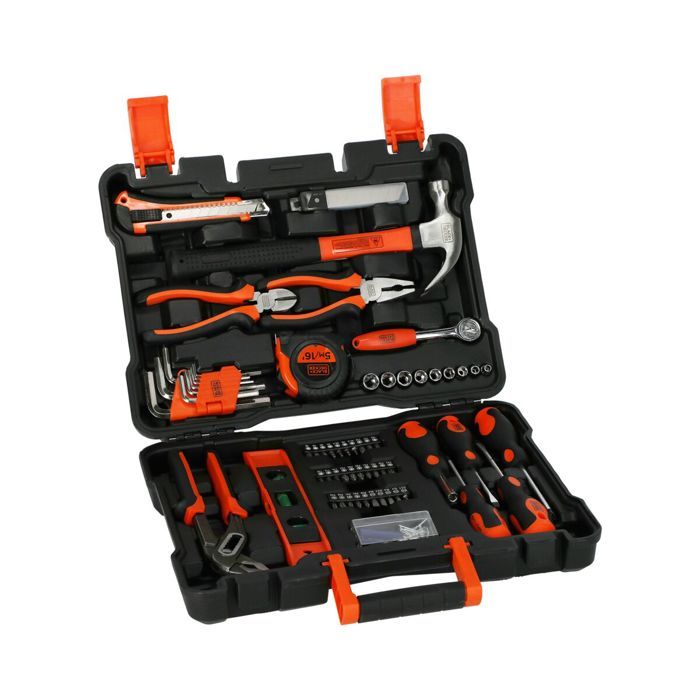 COFFRET D4OUTILS BLACK ET DECKER 154 PCS
