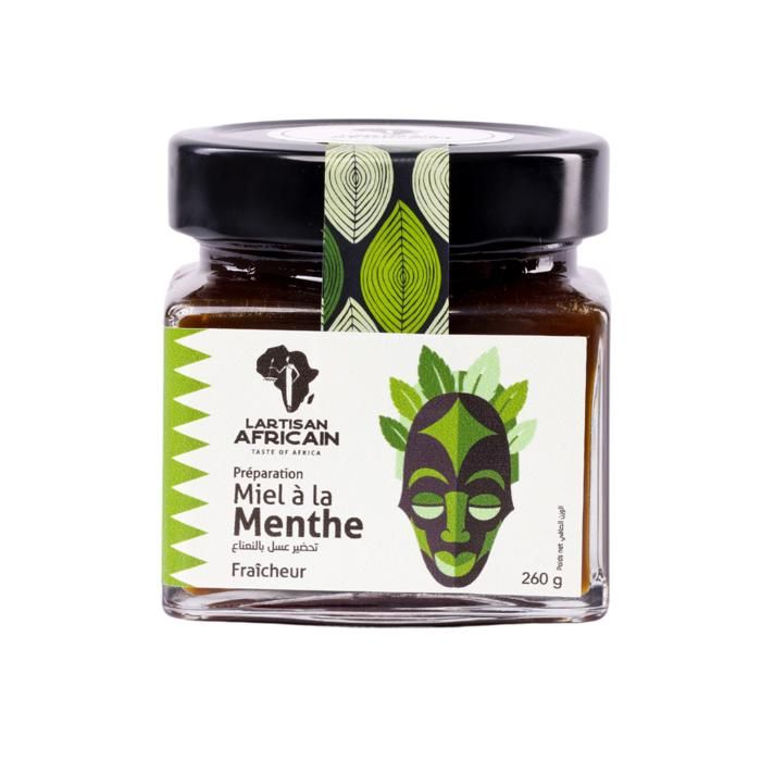 Miel Naturel Infusé à la Menthe Miel Africain
