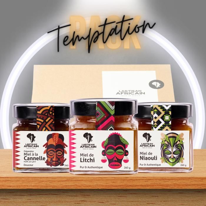Pack Miel Trio Tentation - 260G *3