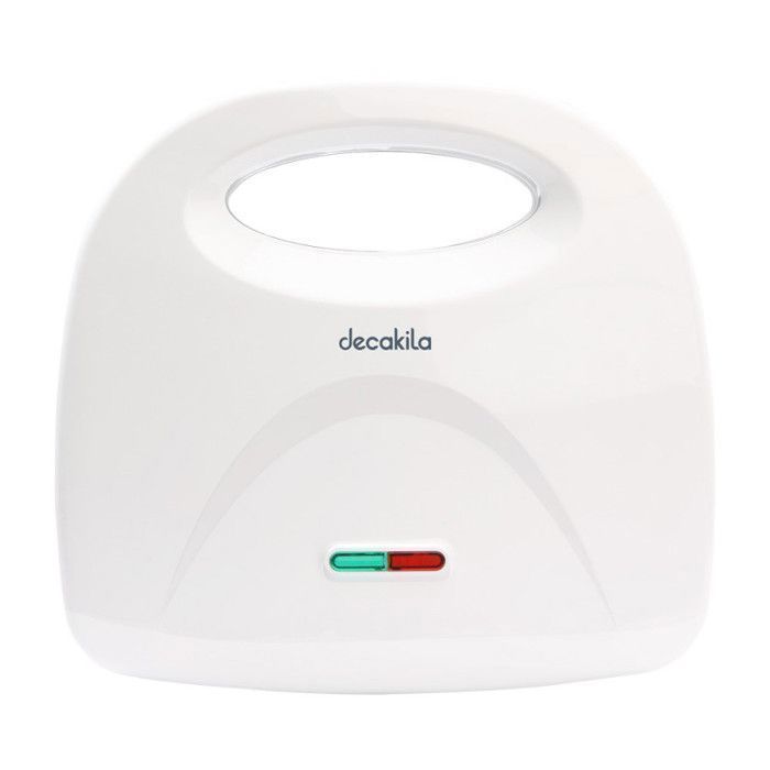 Toaster sandwichs - DECAKILA - 700W - Revêtement antiadhésif - Rangement vertical - Pieds antidérapants