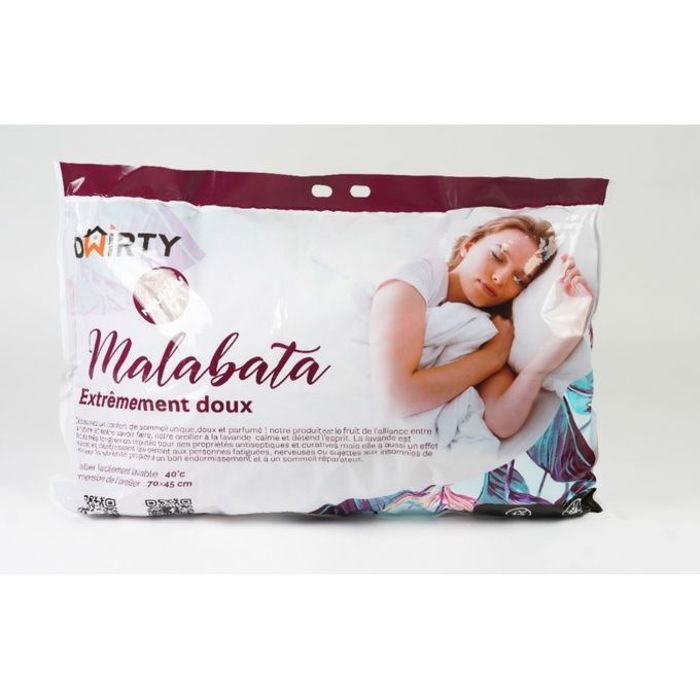 Oreiller Parfumé à la Lavande MALABATA 600 gr - Promotion Spéciale Amour Absolu