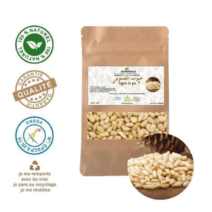 Pignons De Pin, Graine De Pin 200G