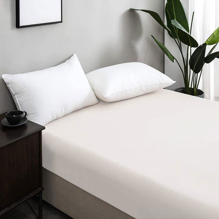 Drap Housse - DWIRTY - 140x200 cm - Doux - Antiallergique - Microfibre