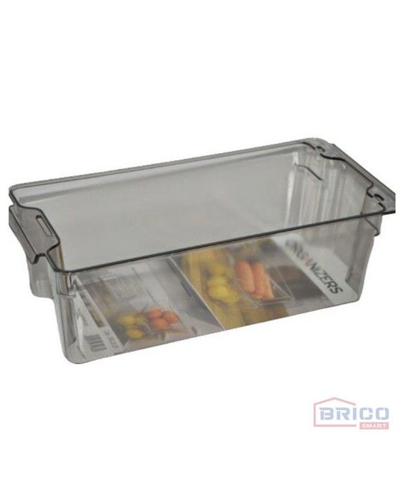 Organisateur empilable noir transparent (33.3*21*10 CM)