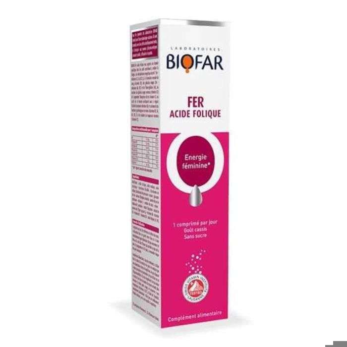 Biofar Fer Acide Folique 20 capsules