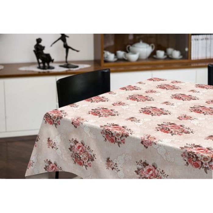 Nappe de table toile cirée Fleurs 140*300 cm
