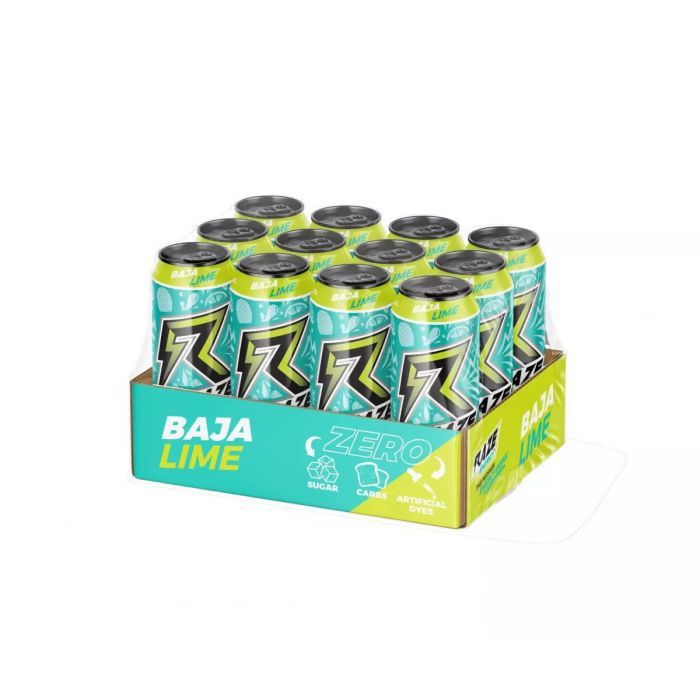 Raze Energy - 12*473ml -Baja Lime