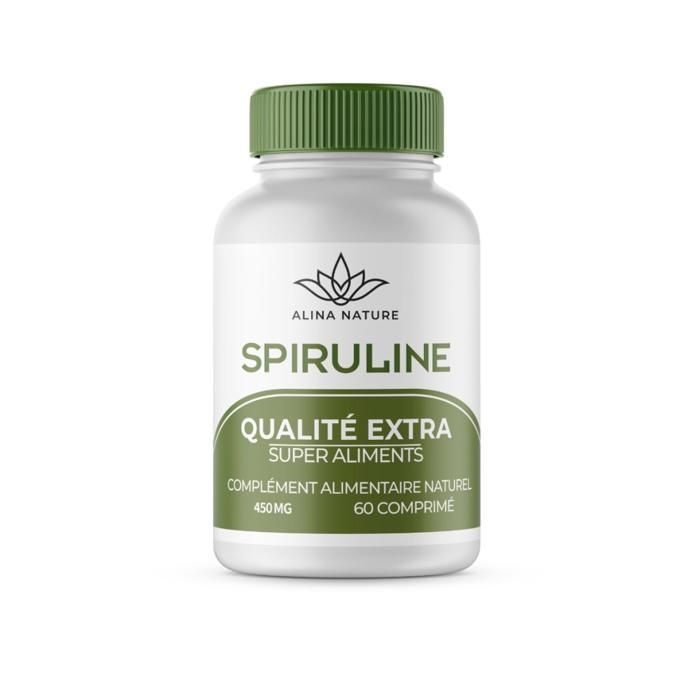 Spiruline 450mg 60 Comprimes