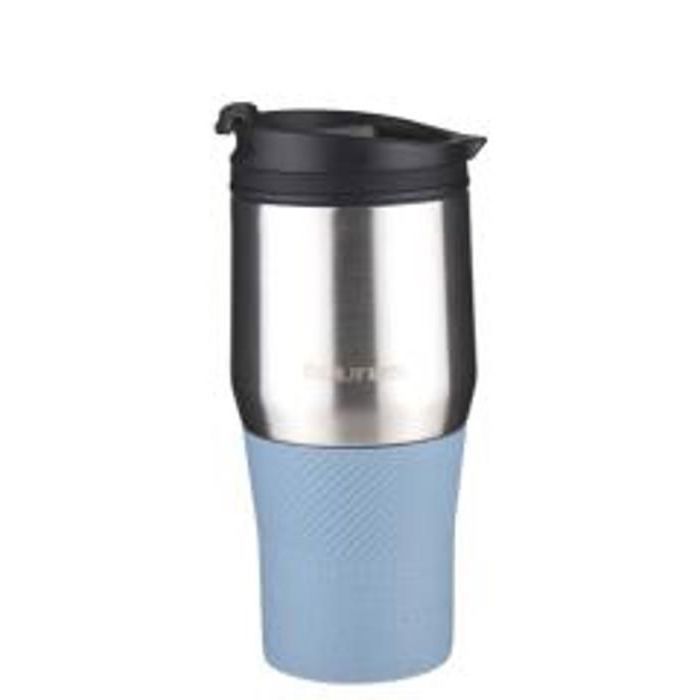 Mug Isotherme - Thermos - 380 ml - Acier Inoxydable - Sport - École - Bureau - Couleur aléatoire