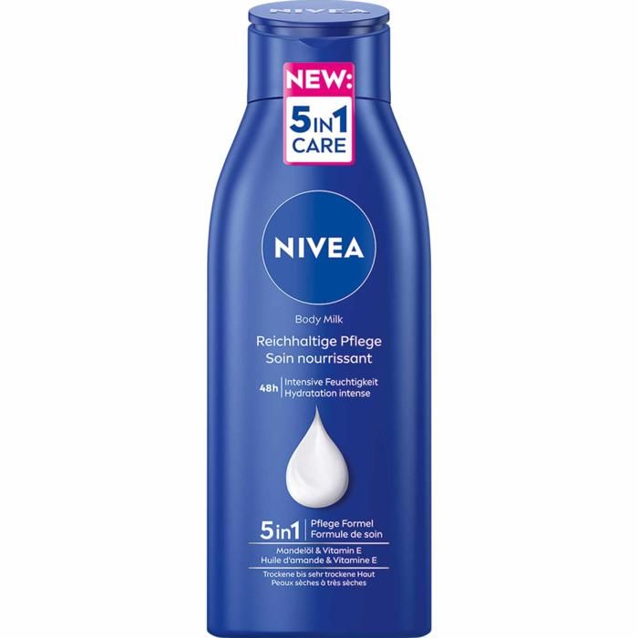 NIVEA, Lait Corps Crème Nourrissant, 400ml