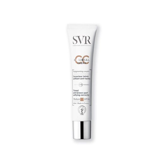 Crème CC - SVR - Clairial - Medium - SPF 50+ - 40 ml - Sans parfum