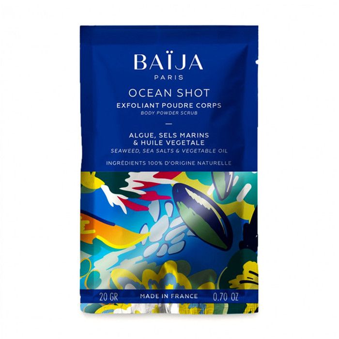 Exfoliant Corps - BAIJA - Ocean Shot - 100% Naturel - Texture Poudre - 100 g