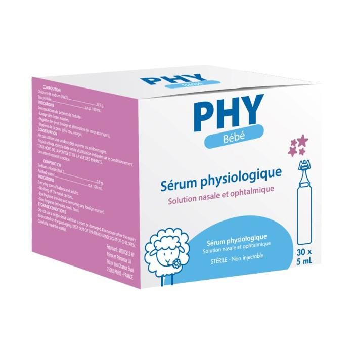 Gilbert Serum Physiologique 5Ml Boite De 30