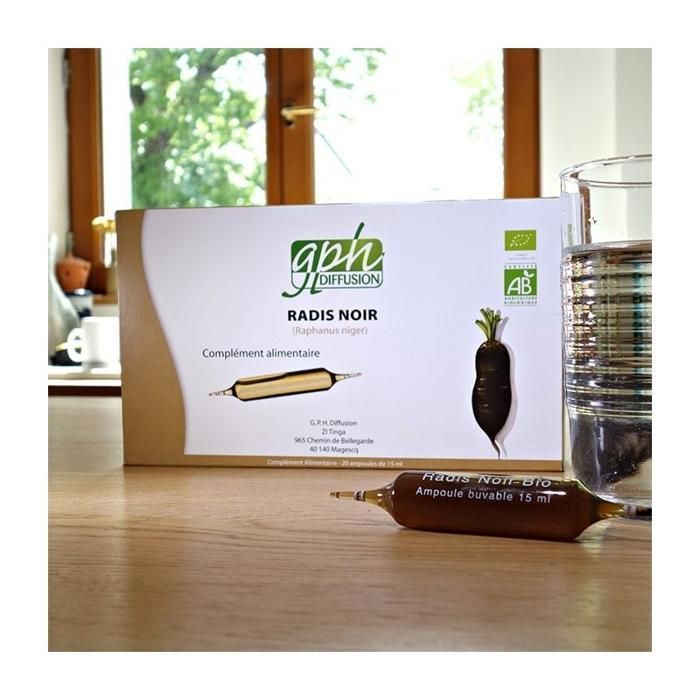 GPH Radis Noir 20 ampoules*15ml
