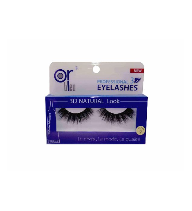Or bleu 3D Natural Eyelashes N° 011