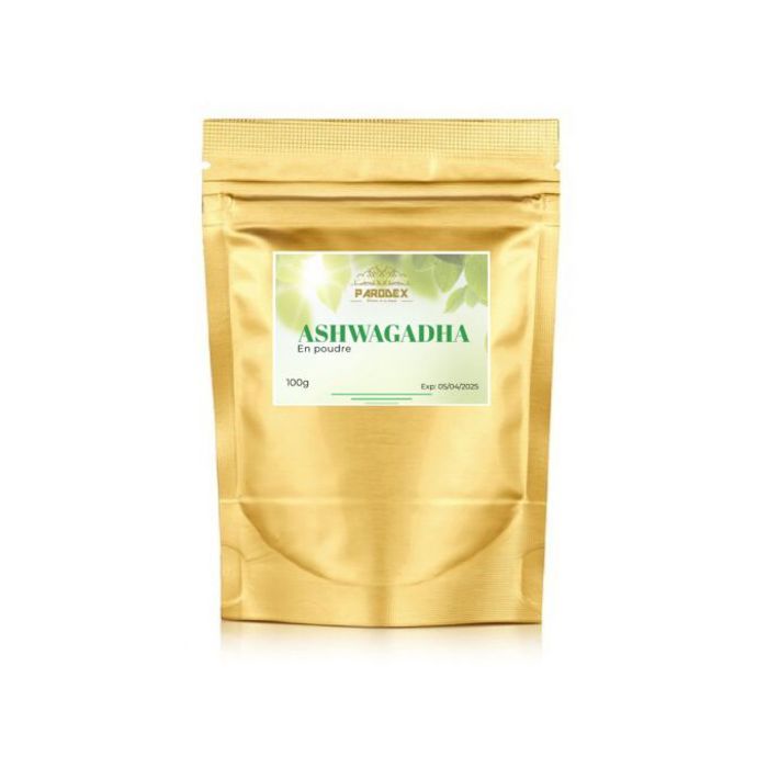 Parodex Ashwagandha Poudre Extra Fort withanolides - Anti-stress, Sommeil, Énergie, Bien-Être