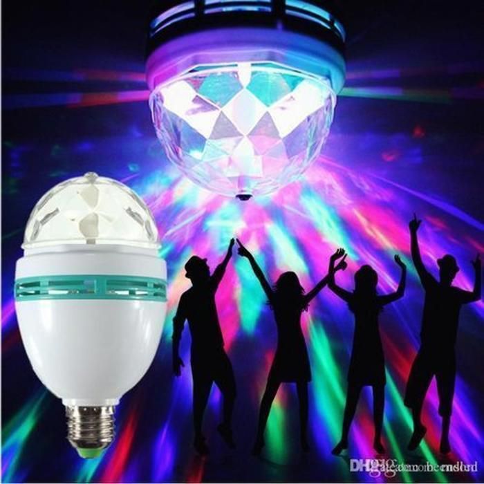 Lumière de scène Lumière boule magique Ampoule LED stroboscopique