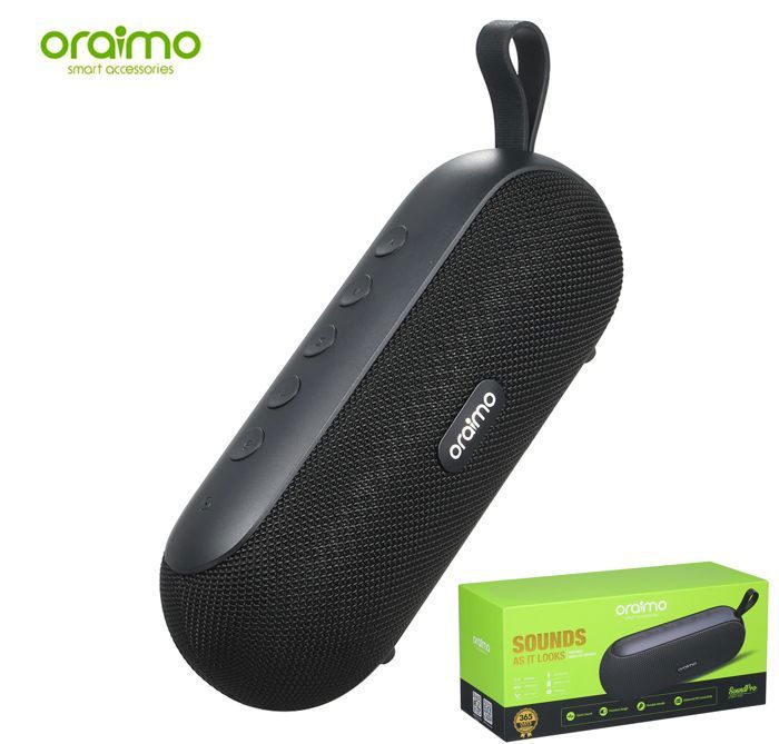 Enceinte Portable - ORAIMO - Modèle Colonne - 10W - Bluetooth - Étanche