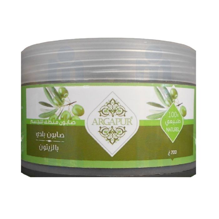 Savon noir nature 200g - ARGAPUR