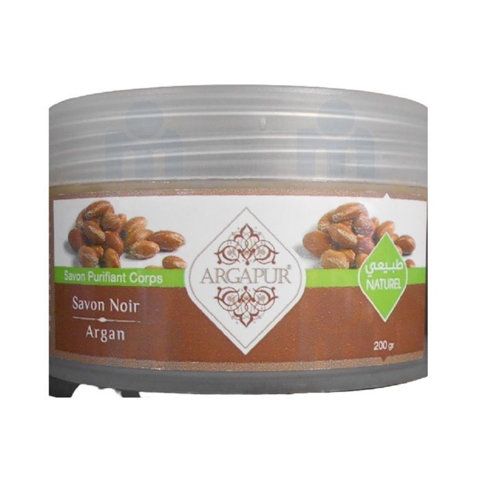 Savon noir à l huile d argan 200g - ARGAPUR
